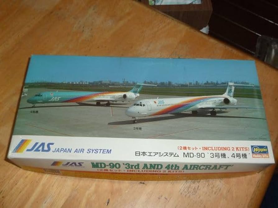 Amazon.co.jp: Set of 2 ☆ 1/200 Japan Air System MD-90 Unit 3 & 4
