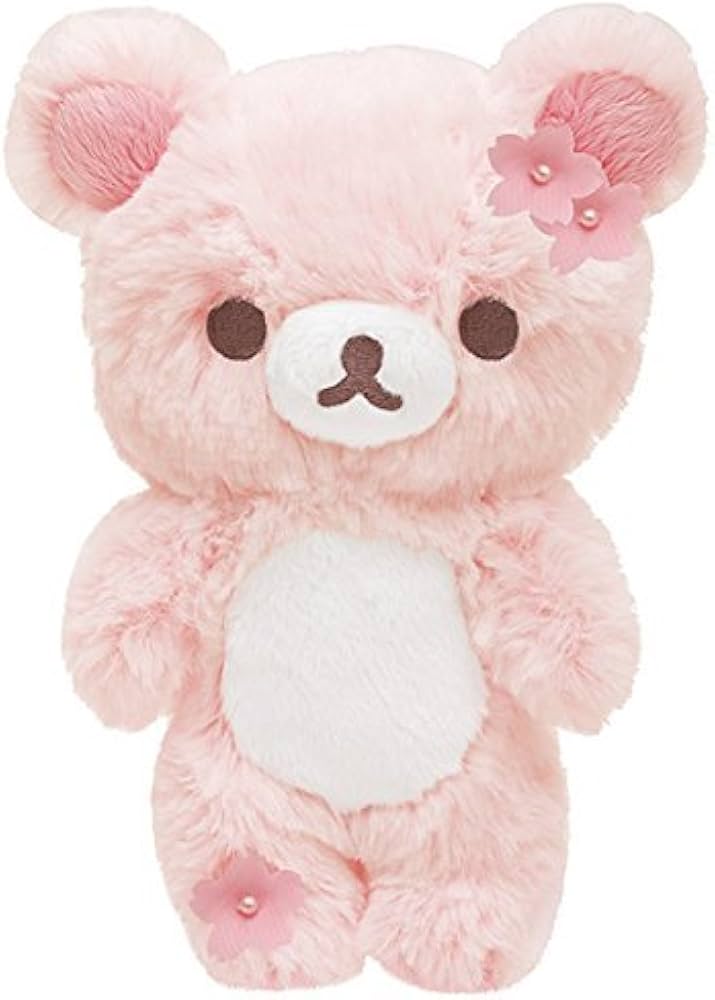 Amazon.co.jp: リラックマ 桜リラックマ シャーベットぬいぐるみSリラ
