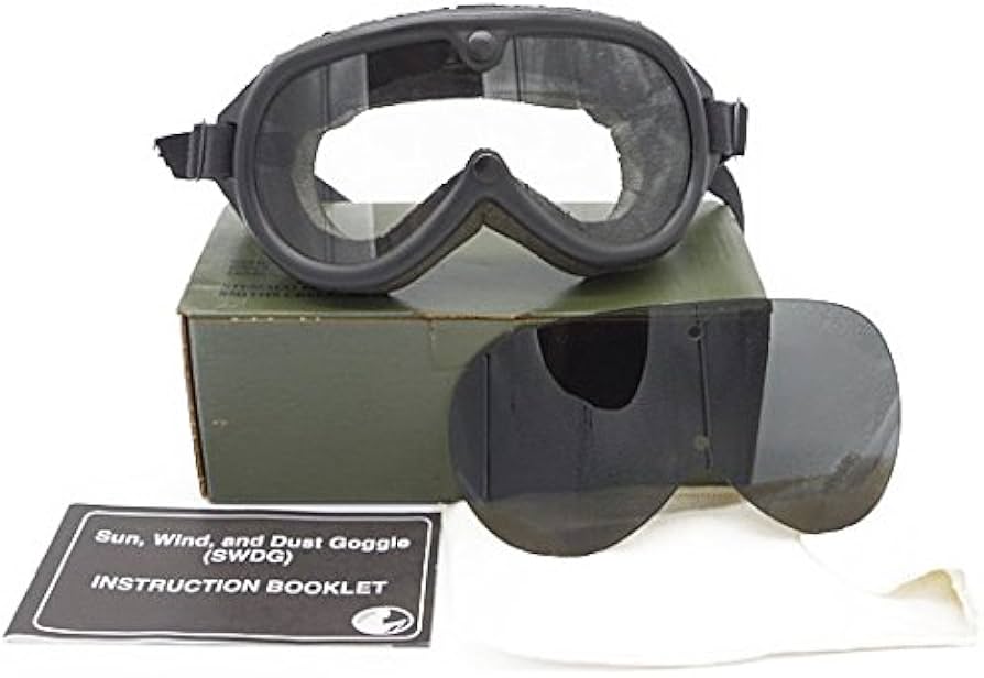 Amazon | ミリタリーゴーグル 米軍実物 未使用品 SUN WIND AND DUST