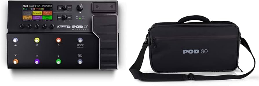 Amazon.com: Line 6 POD Go Wireless Guitar Processor and Shoulder