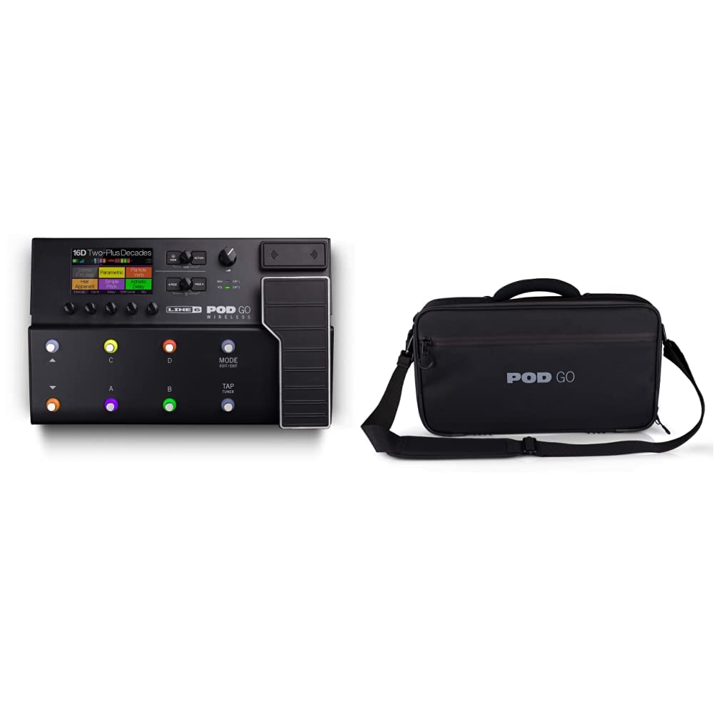 Amazon.com: Line 6 POD Go Wireless Guitar Processor and Shoulder