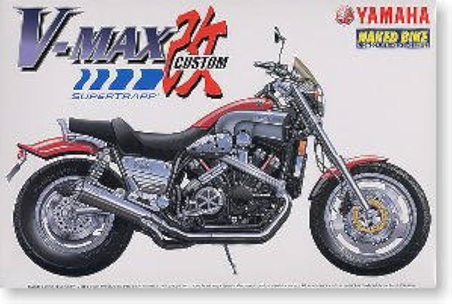 Amazon | 青島文化教材社 1/12ネイキッドバイクNo.38 ヤマハV-MAX改