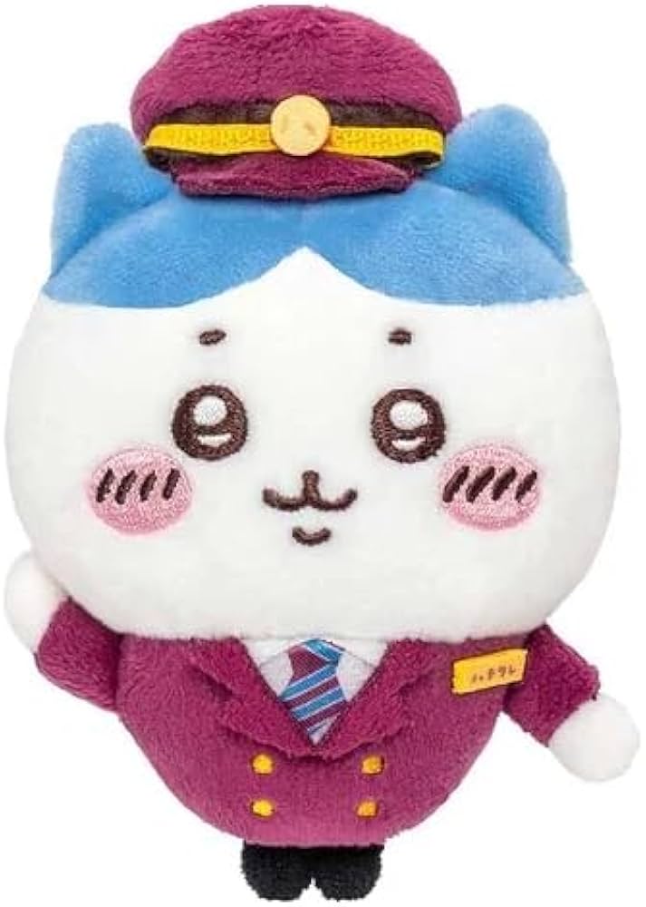 Amazon.co.jp: ちいかわ 阪急電車なマスコット ぬいぐるみ ハチワレ