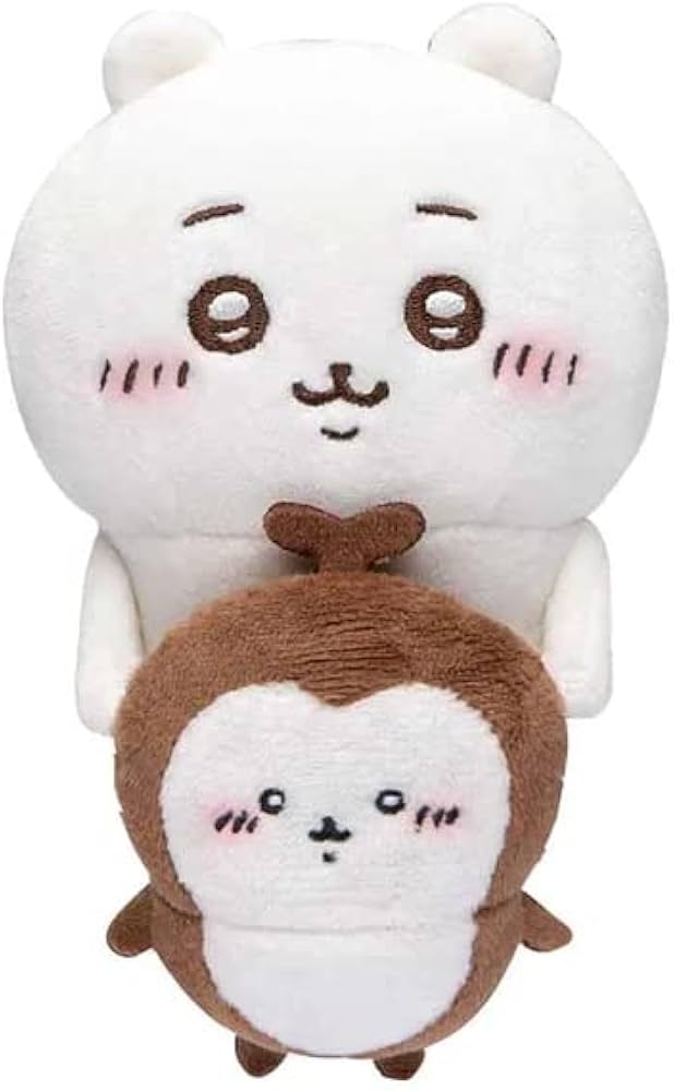 Amazon.co.jp: ちいかわ デスクトップから見守るひっかけぬいぐるみ