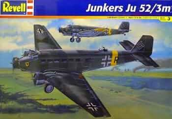Amazon | Junkers Ju 52/3m ドイツナチ軍機モデルキット Revell