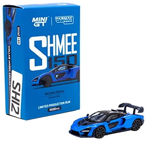 Amazon | MINI GT 1/64 マクラーレン セナ セルリアンブルー Tarmac