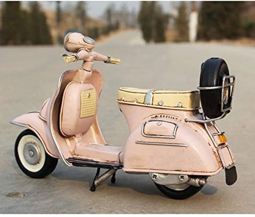 Amazon | CBPPベスパおもちゃピンクブルー vintag 1955 イタリア旧車