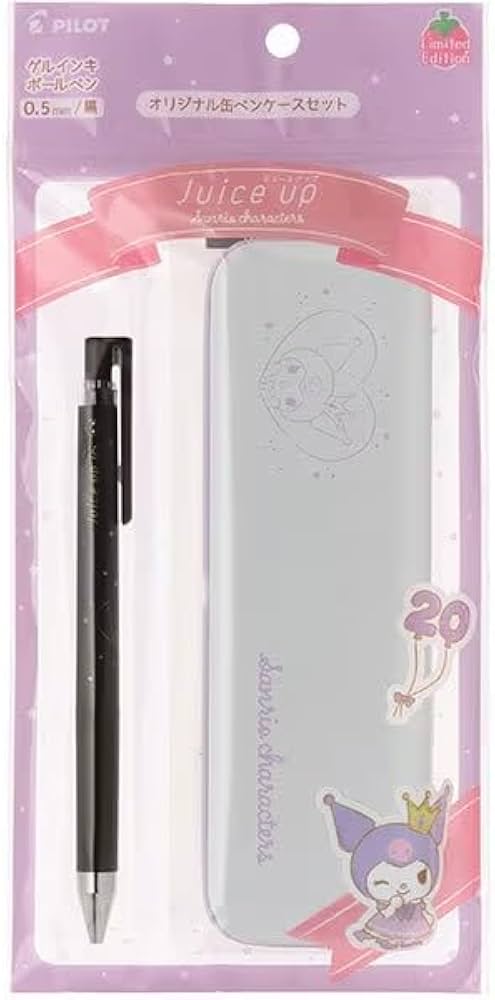 Amazon | パイロット ジュースアップ・缶ペンケースセット サンリオ