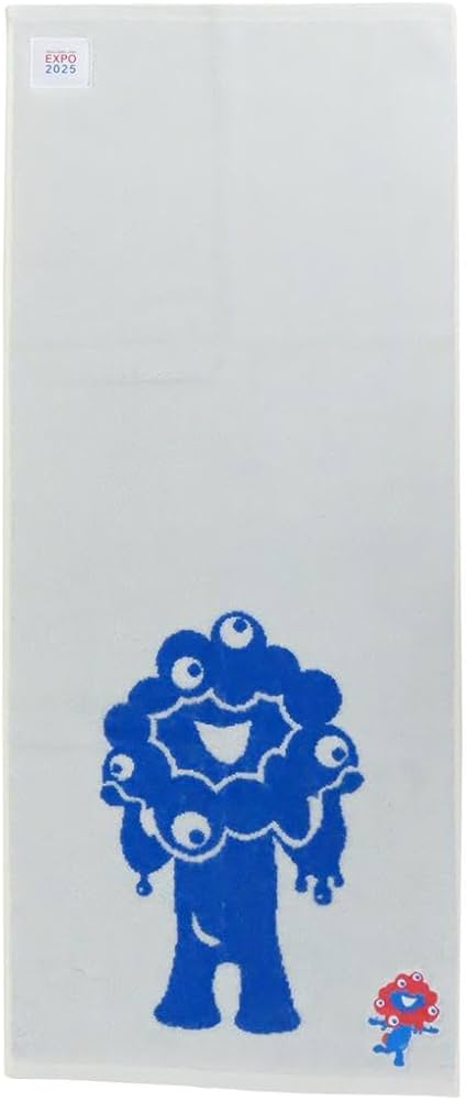 Amazon.co.jp: ミャクミャク[ロングタオル]2025 大阪 関西万博