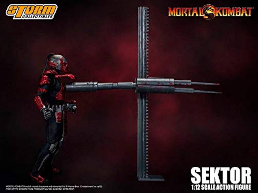 Amazon.com: Storm Collectibles 1/12 Sektor Mortal Kombat