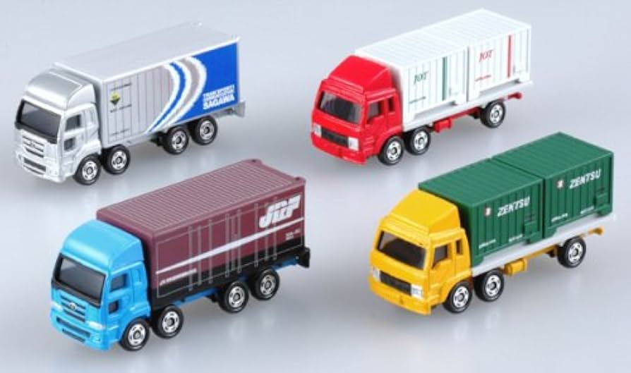 Amazon | トミカギフト 鉄道輸送コンテナトラックセット | 鉄道模型 通販