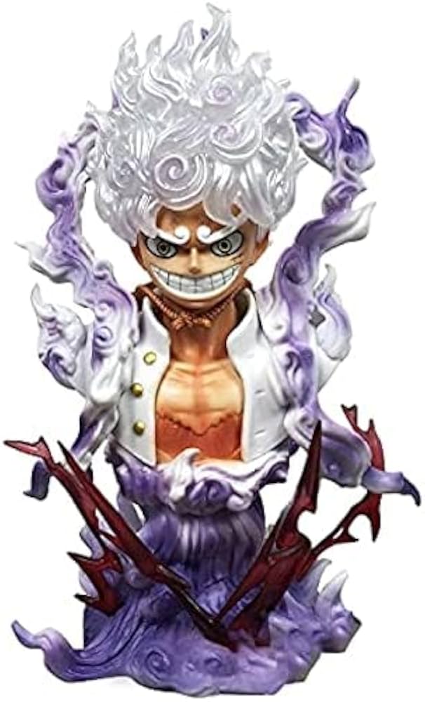 Amazon | 16cm ワンピース ニカ・ルフィ アニメ人形 ギア5 太陽神