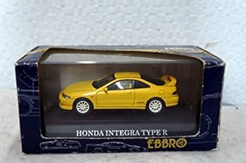 Amazon.co.jp: EBRO Honda Integra Type R DC2 1/43 Mini Car Yellow