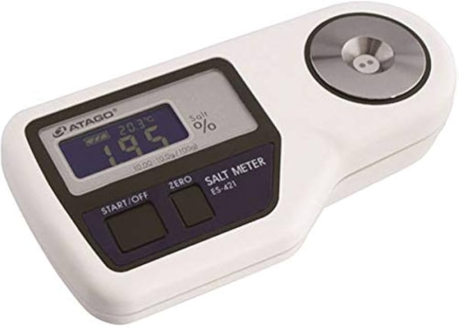 Amazon.co.jp: デジタル式 塩分計 ES-421 アタゴ CD：128167 : ホーム