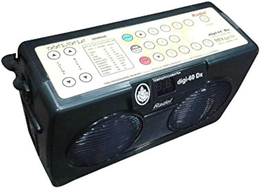 Amazon.com: RADEL ~ ELECTRONIC TABLA DRUMS TAALMALA~DIGI-60 DX ~3