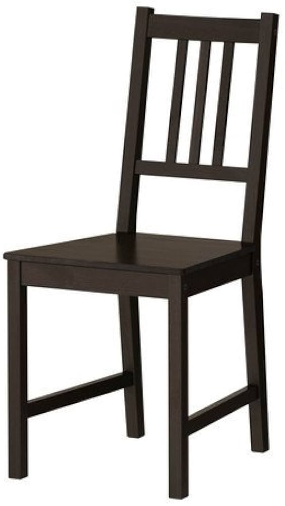 Amazon｜IKEA(イケア) STEFAN 80211089 チェア, ブラウンブラック