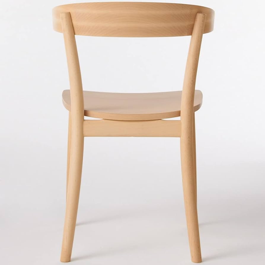 Amazon.co.jp: 無印良品 ブナ無垢材チェア 幅51×奥行50.5×高さ73