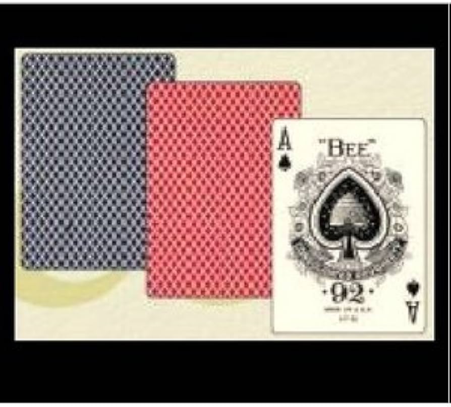 Amazon.co.jp: 【トランプ】Bee（ビー） ポーカーサイズ 【レッド