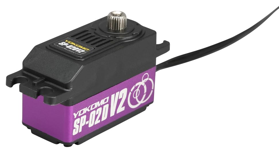 Amazon | ヨコモ RWD ドリフトサーボ V2 デジタル サーボ ロープロ (紫