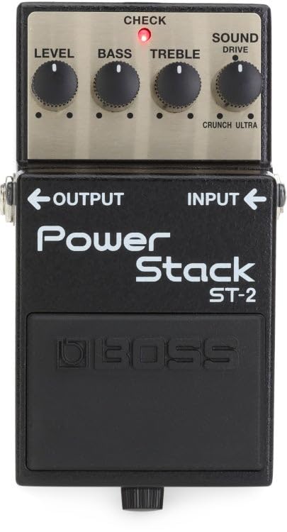 Amazon.com: BOSS ST-2 Power Stack Guitar Pedal (ST-2), Black