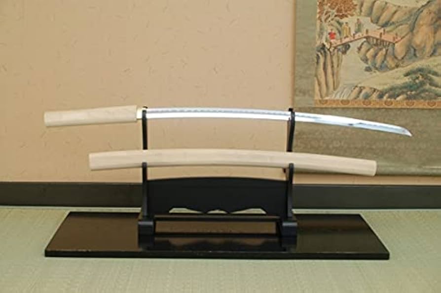 Amazon | しのびや 模造刀 白鞘 大刀 (刀・鞘・刀拭クロス・模造刀証明