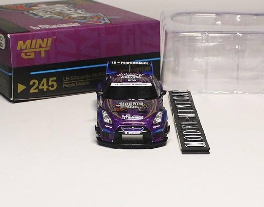 Amazon | △超希少！245！MINIGT 1/64 日産 NISSAN GT-R R35 35GT-RR