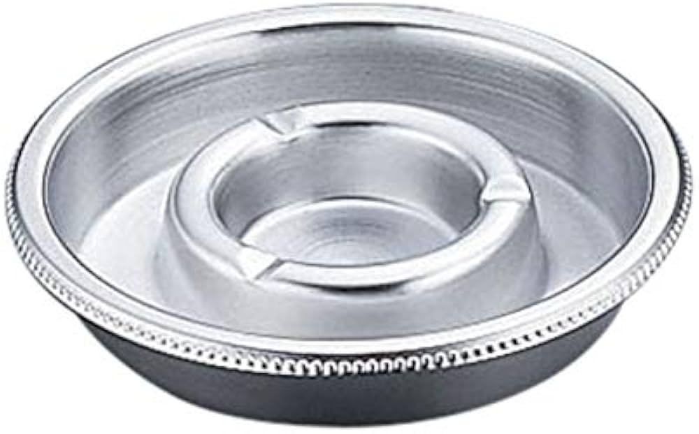 Amazon.co.jp: MARUTAMA 玉虎堂 18-8ステンレス船舶用灰皿(中) 311A