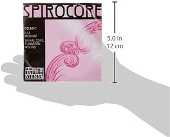 Amazon.co.jp: THOMASTIK SPIROCORE スピロコア チェロ弦 C線
