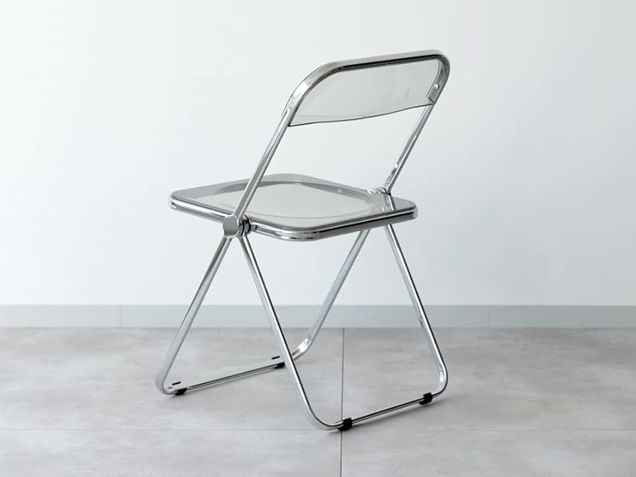 Amazon｜3244(ミツヨシ) プリアチェア リプロダクト クリア 折り畳み