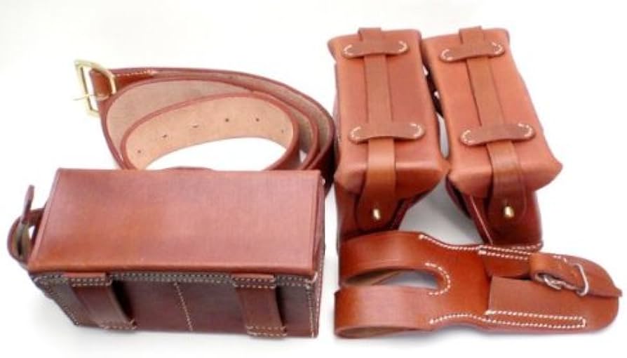 Amazon | 琥花堂 日本軍 弾薬盒 後期型 帯革 三十年式銃剣差 三八式