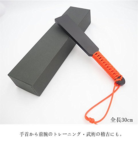 Amazon | 鉄扇 手慣らし 一尺 パラシュートコード付 総鉄 日本製