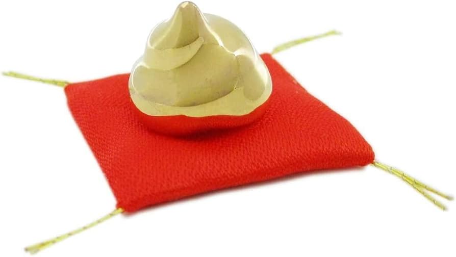 Amazon.co.jp: 【ぷらす堂】 金のうんこ 開運 金運 幸運 招福縁起 置物