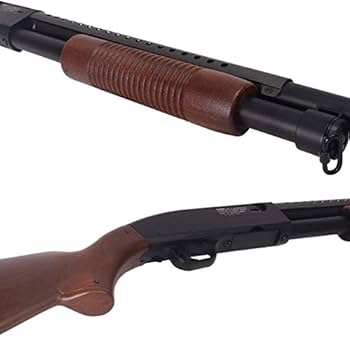 Amazon | DOUBLE EAGLE モスバーグM500 ウッド風ストックモデル エア