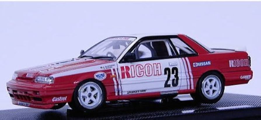 Amazon | エブロ 1/43 リコースカイライン GTS-R Gr.A 1988 ホワイト