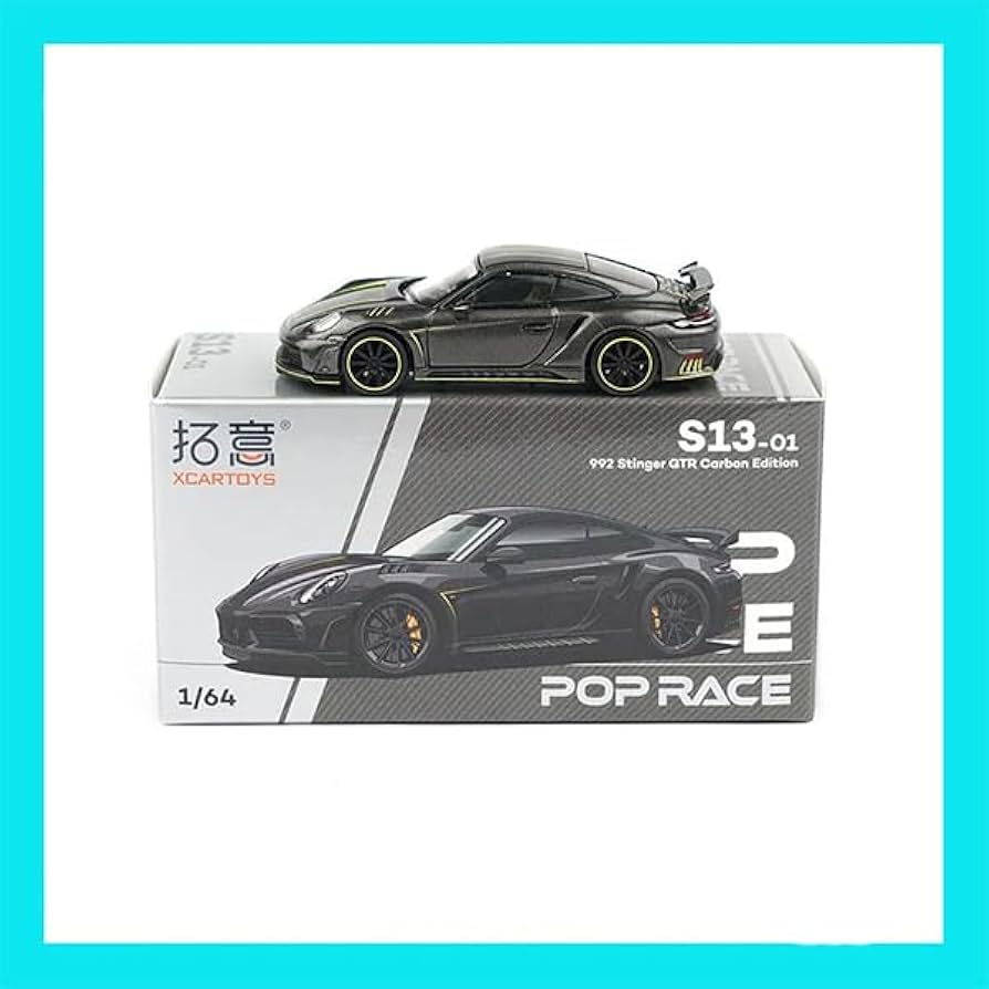 Amazon.co.jp: 1/64 POPRACE ポルシェ 992 Stinger GTR Carbon Edition