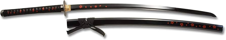 Amazon.co.jp: 日本刀 黒斬剣艶桜 大刀 模造刀 居合刀 美術刀シリーズ