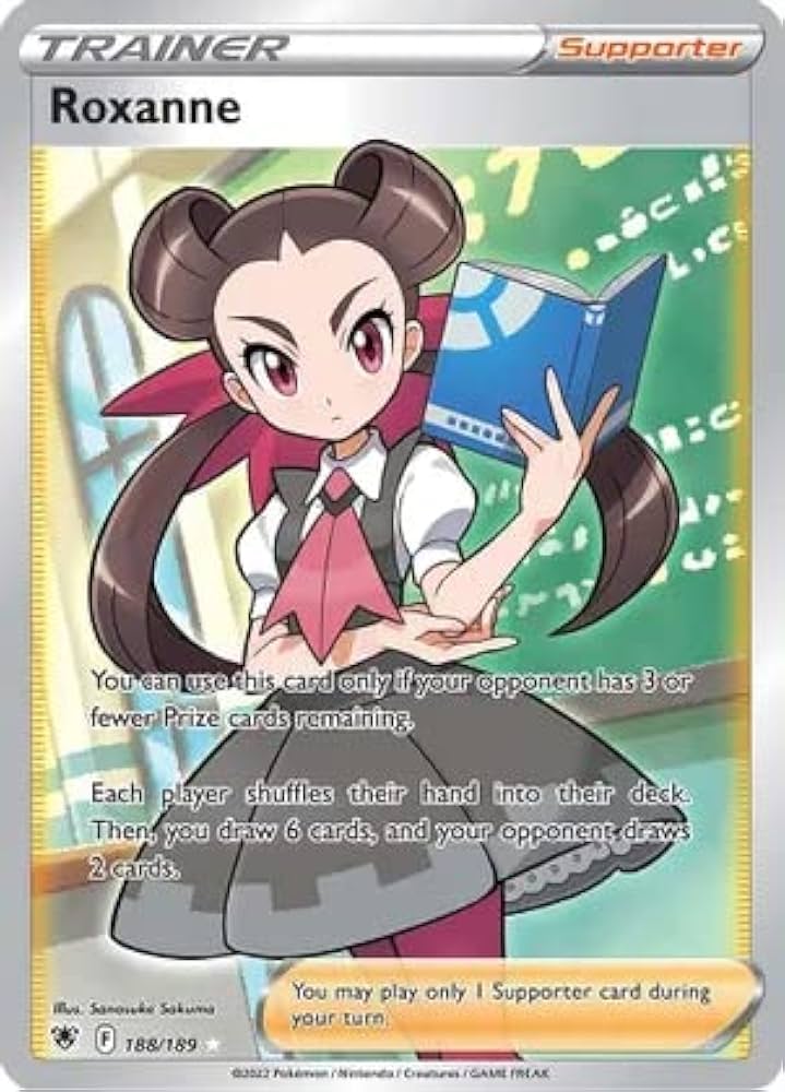 Amazon.com: Roxanne - 188/189 - Full Art Ultra Rare - Sword