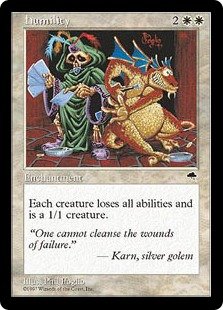 Amazon.co.jp: 英語版 テンペスト Tempest TMP 謙虚 Humility マジック