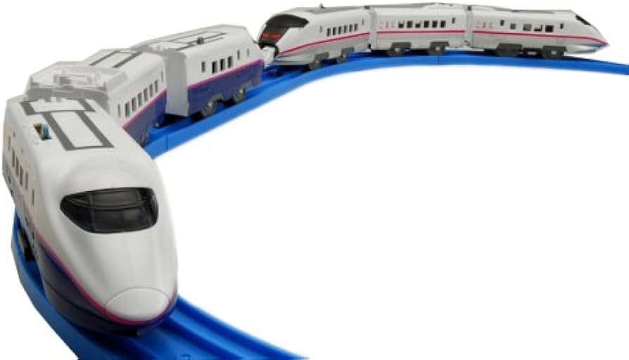 Amazon.co.jp: プラレール E2系はやて&E3系こまち連結セット : おもちゃ