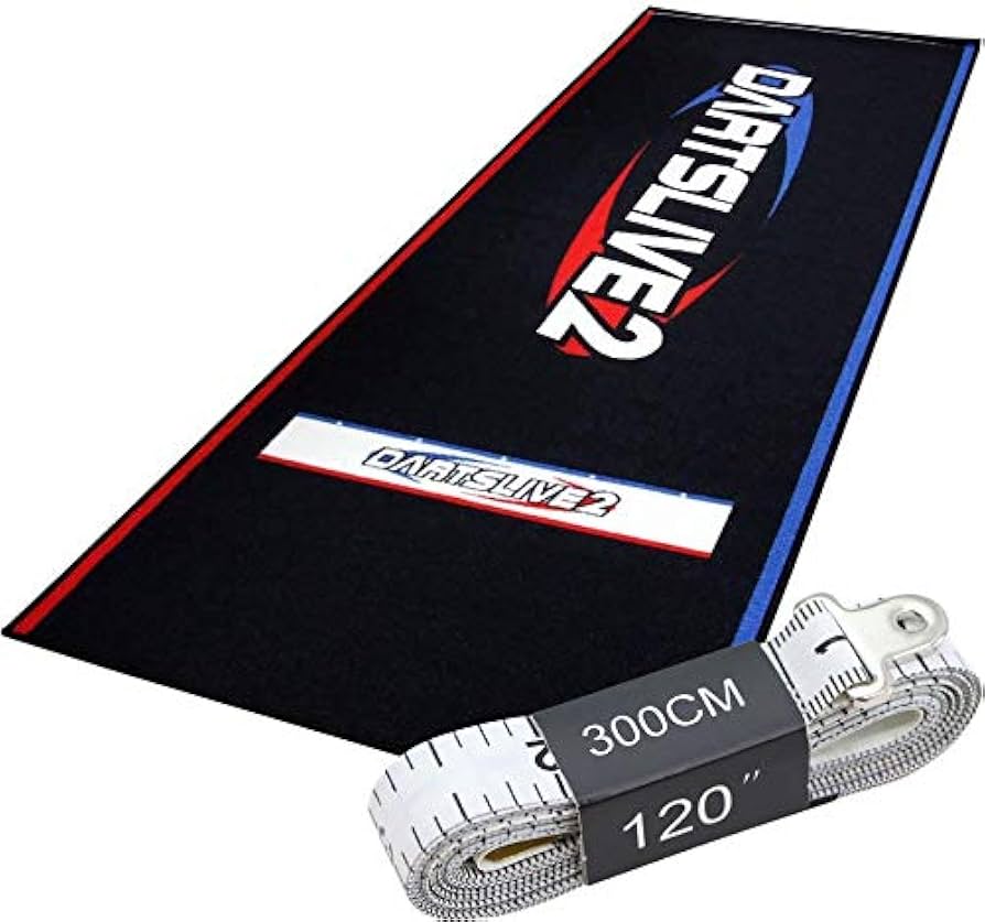 Amazon | DARTSLIVEオリジナル防炎スローマット(スローラインプリント