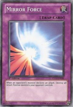 Amazon.co.jp: 遊戯王 英語 聖なるバリア－ミラーフォース－ ノーマル