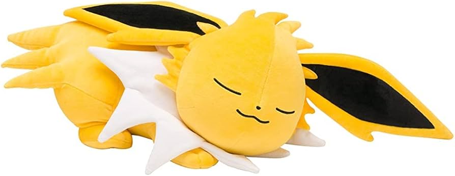 Amazon.co.jp: ぬいぐるみ すやすやサンダース 20×40×46(H×W×D