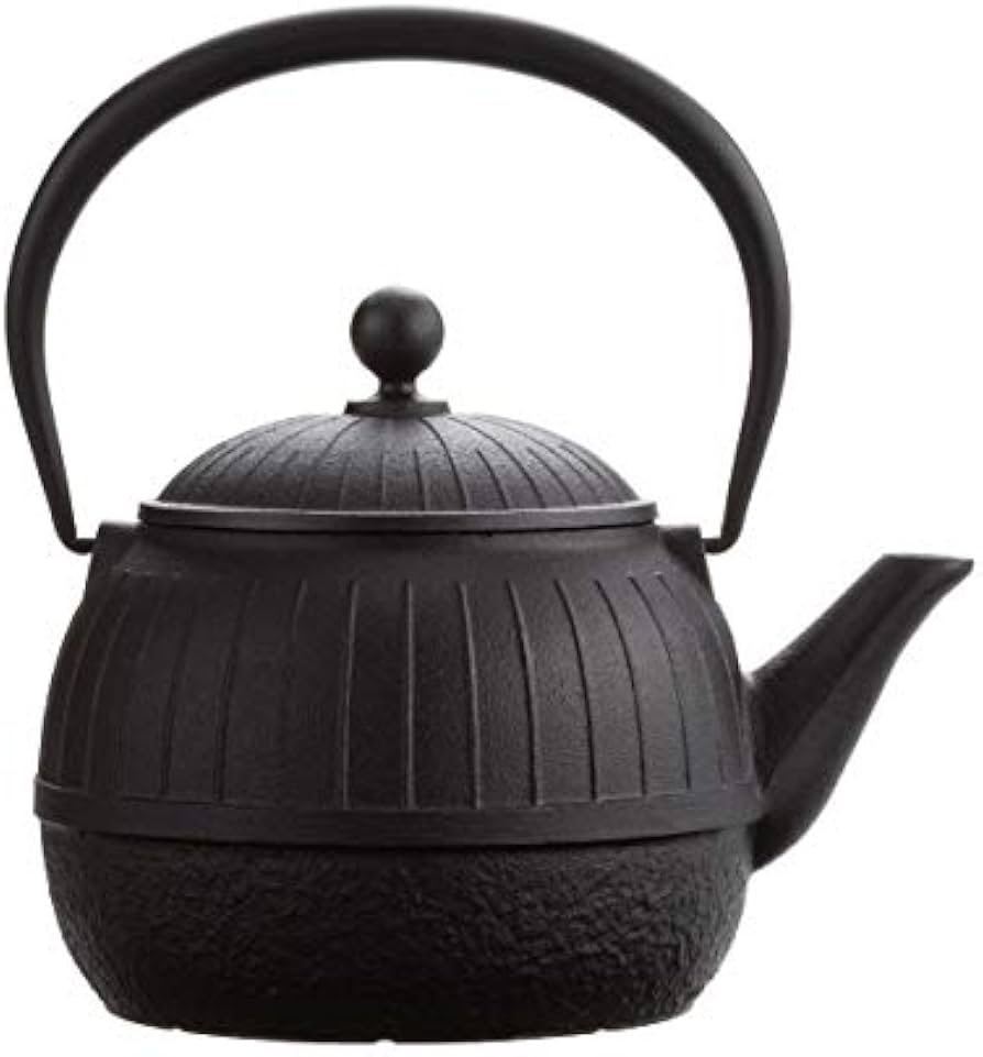 Amazon | 【南部鉄】鉄瓶 八千草1．2L 787-619 盛栄堂】【及源鋳造