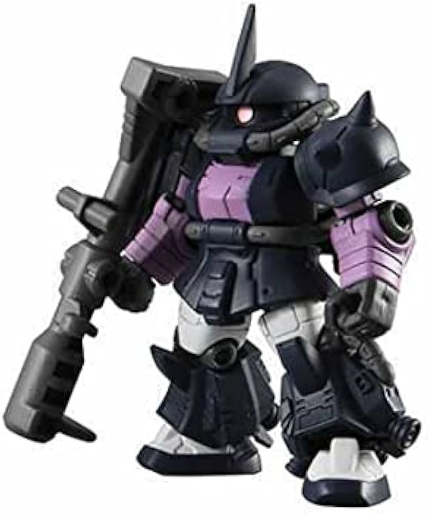 Amazon | 高機動型ザクⅡ 黒い三連星仕様 +ザク用MS武器セット モビル