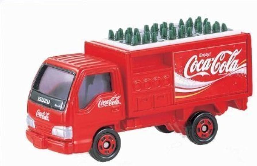 Amazon | トミカ No.105 コカ コーラ ルートトラック(箱) | ミニカー
