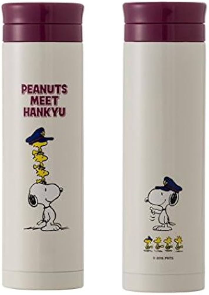 Amazon｜阪急×スヌーピー コラボ ステンレスボトル 280ml 水筒 阪急