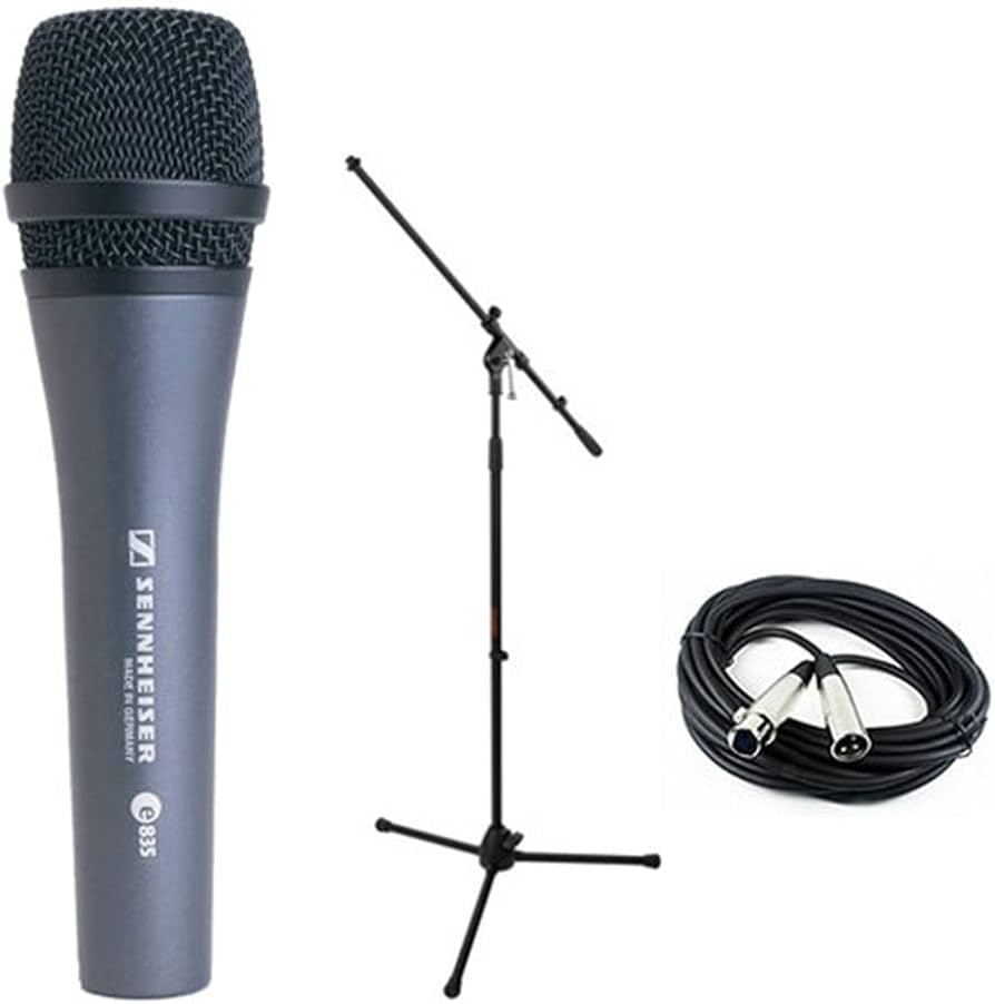 Amazon.com: Sennheiser E835 Dynamic Handheld Vocal Mic with Stand