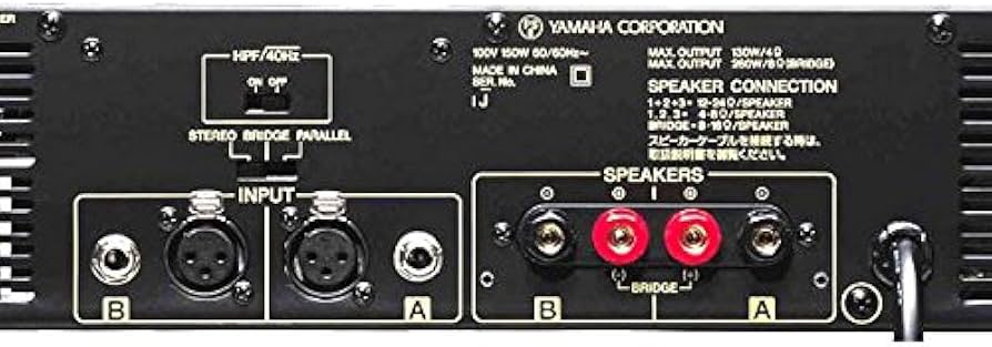 Amazon.co.jp: YAMAHA ヤマハ パワーアンプ P1000S : 楽器・音響機器