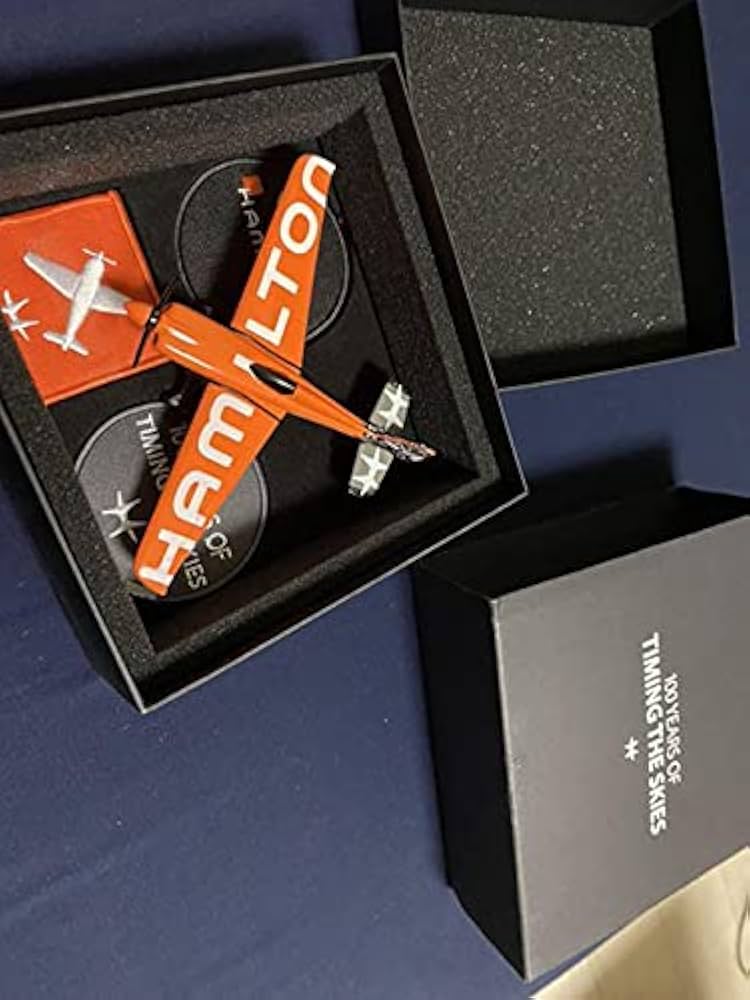 箱あり レア ハミルトン 飛行機 金属製模型 100周年記念 箱あり レア