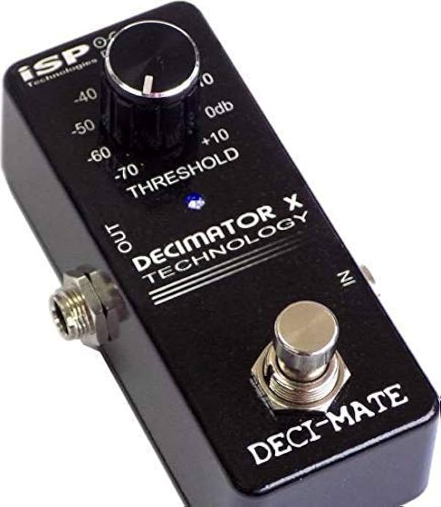 Amazon | ISP Technologies ◇DECI-MATE MICRO DECIMATOR PEDAL